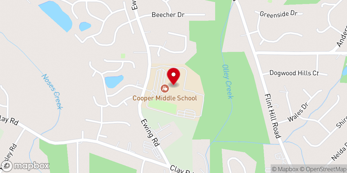 Map showing location of Revive Church ATL