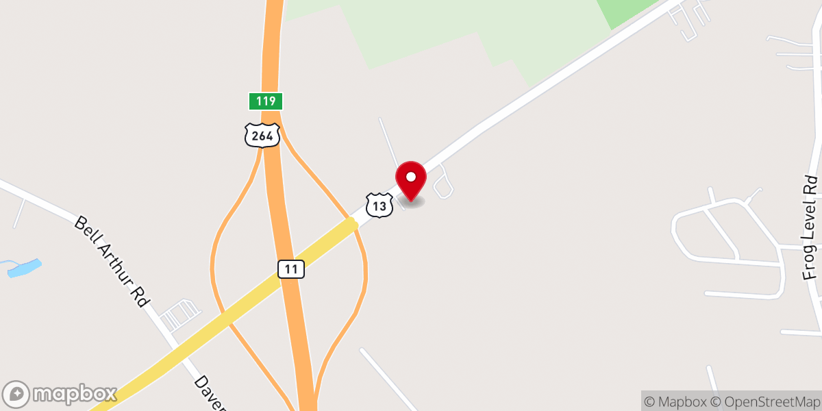 Map showing location of Oasis de Esperanza IPHC Hispanic Church