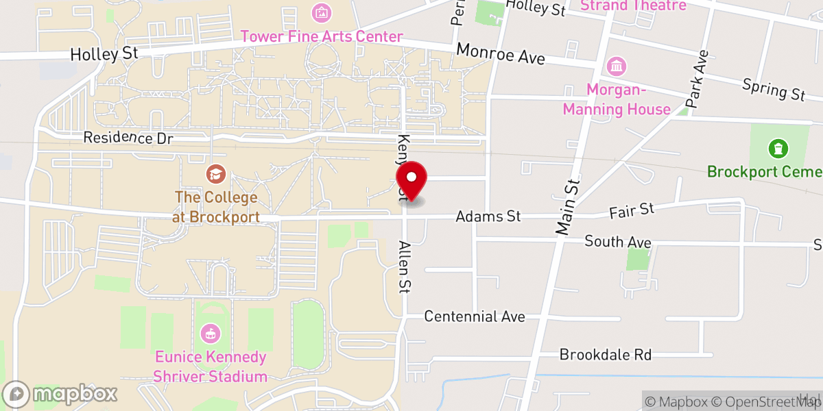 Map showing location of The Gospel Collaborative