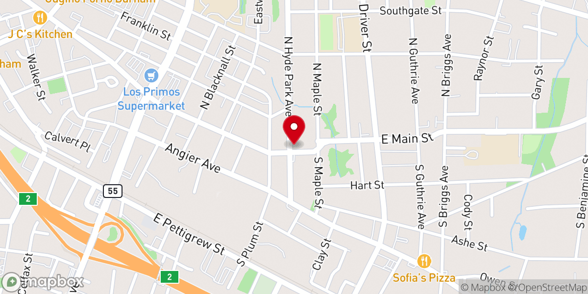 Map showing location of Good Shepherd Church of God in Christ