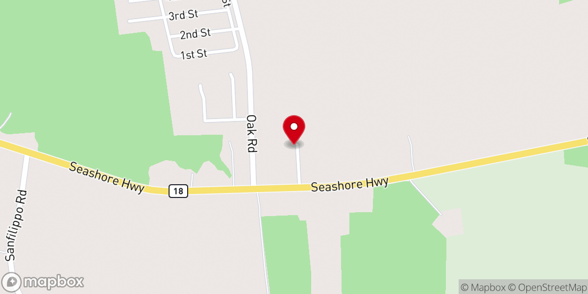 Map showing location of Sussex Tree - SavATree