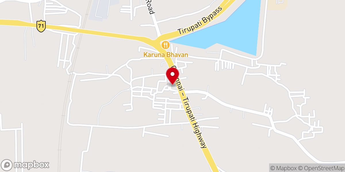 Map showing location of St. Luke's Lutheran Church