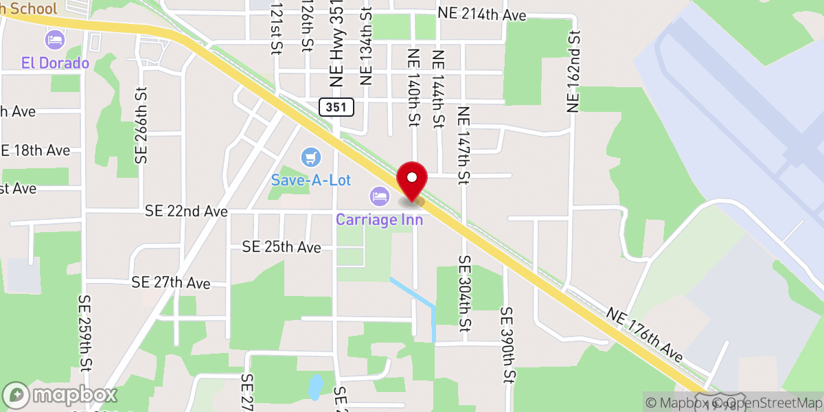 Map showing location of Cross City Seventh-day Adventist Church