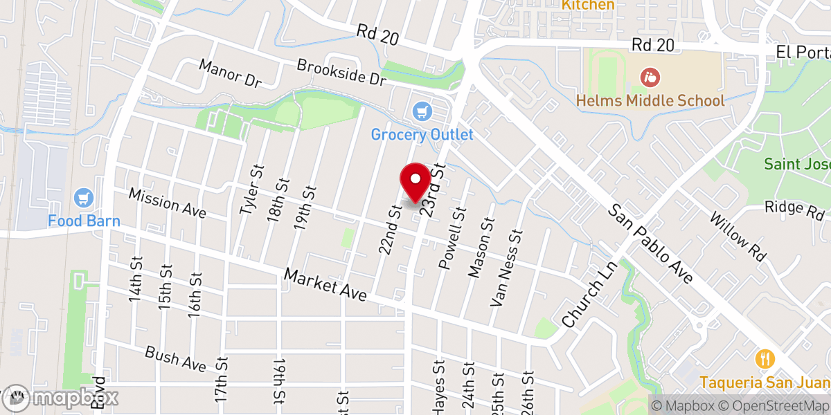 Map showing location of MISION PROFETICA INTERNACIONAL UN NUEVO RENACER