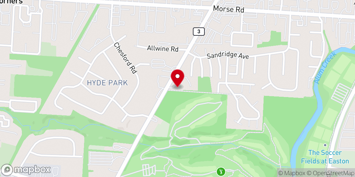 Map showing location of Ohio Free Methodist Foundation