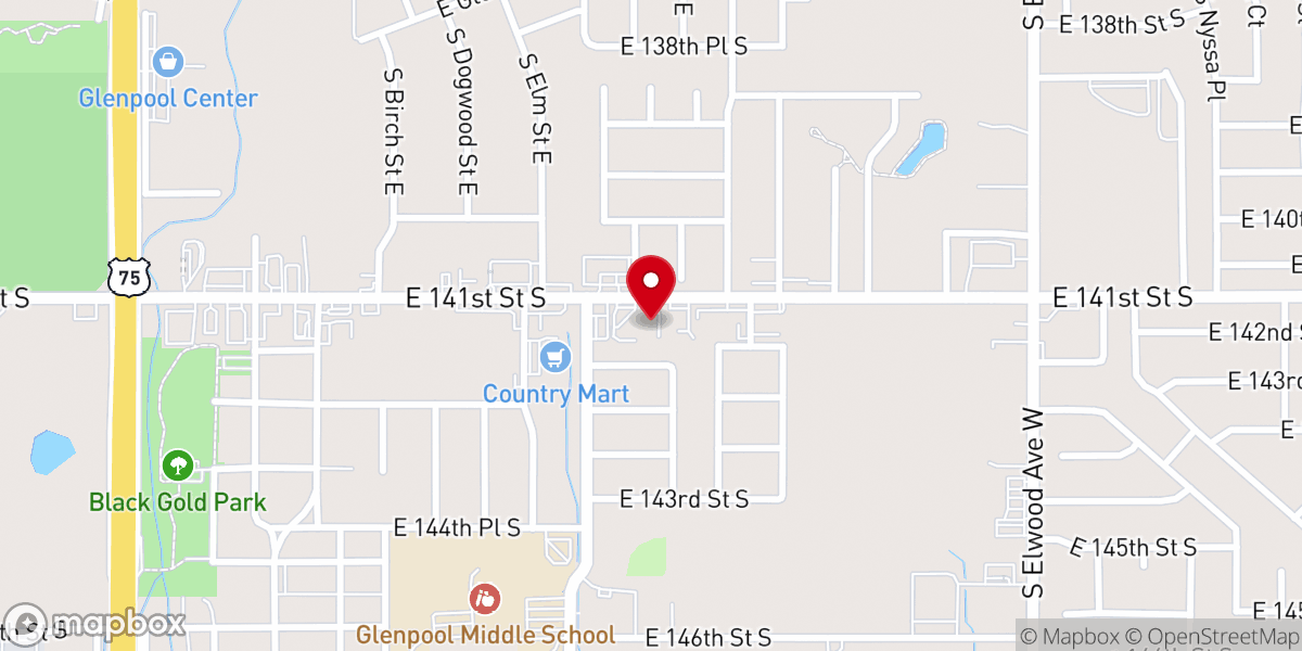 Map showing location of Liberated Living Ministries