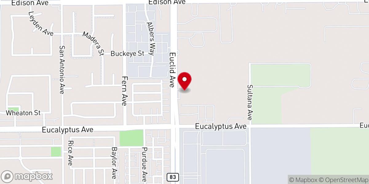 Map showing location of Freeway Church
