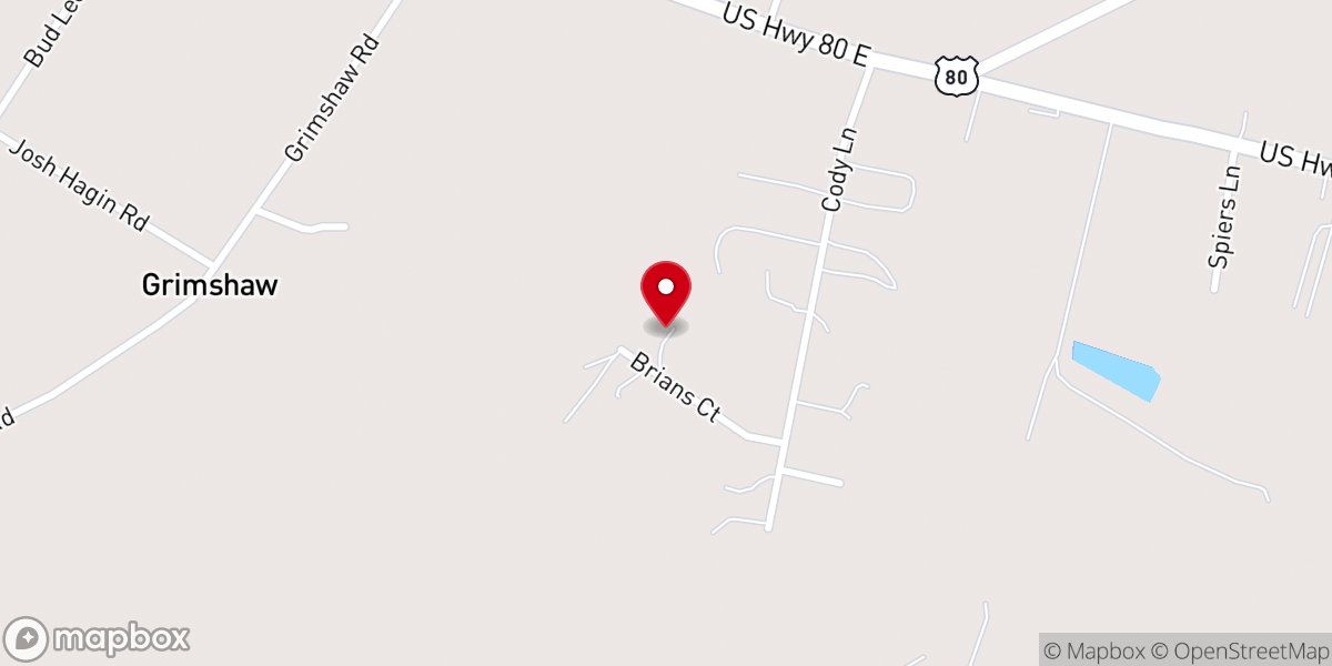 Map showing location of The Body Of Christ Assembly, Inc.