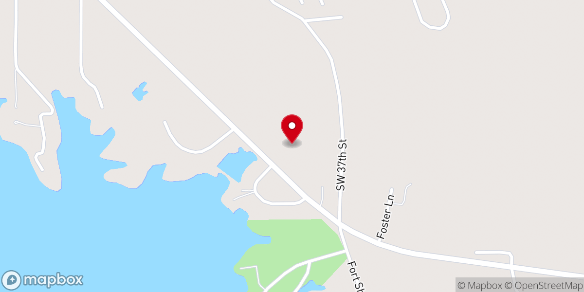 Map showing location of Circle C Cowboy Church