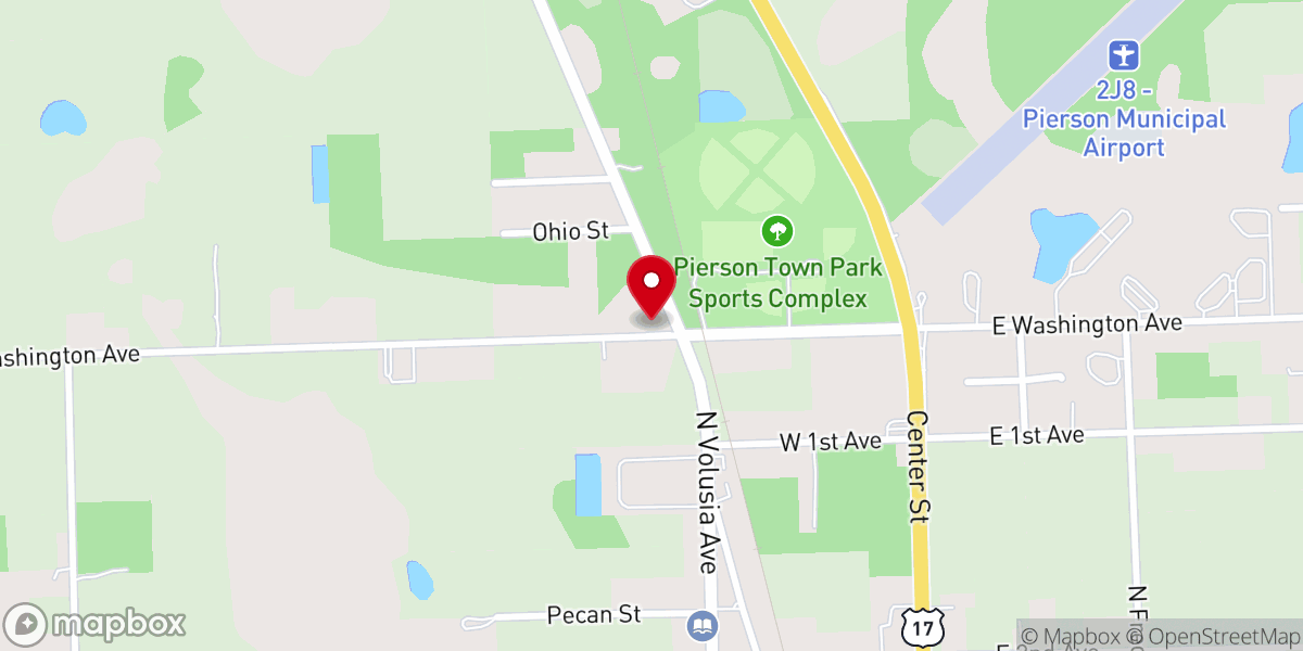 Map showing location of Church Of God Of Prophecy
