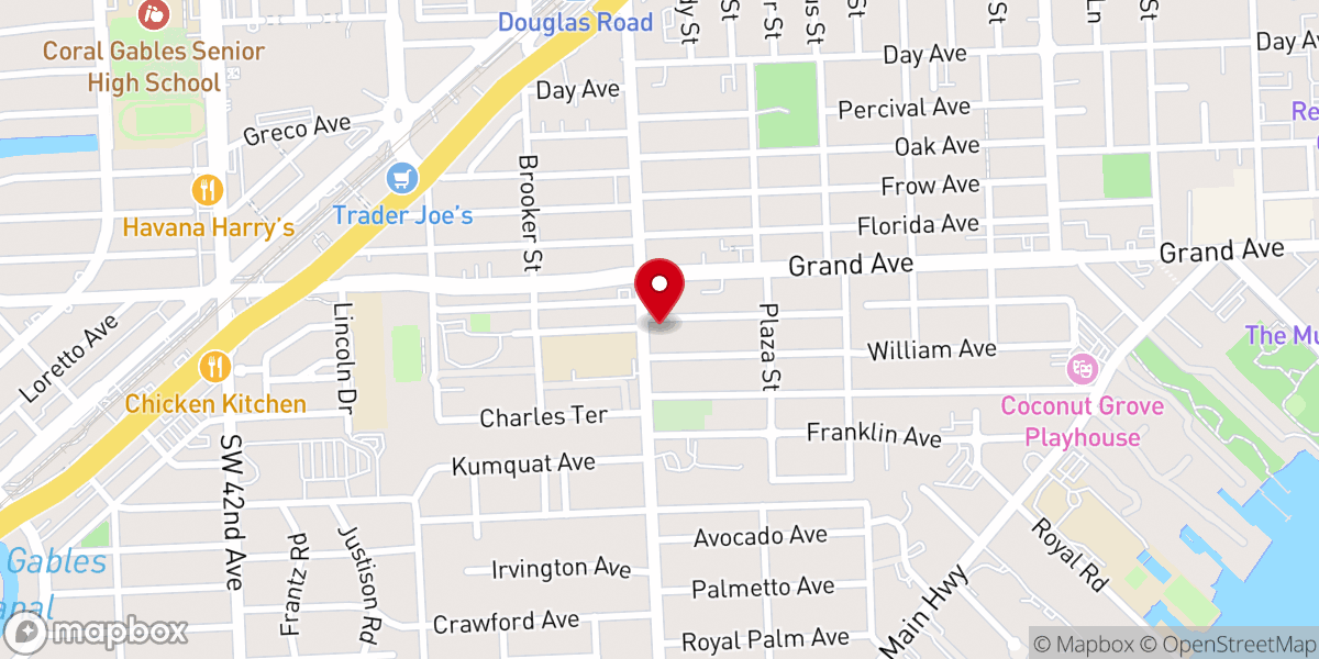 Map showing location of Greater St Paul A.M.E. Church