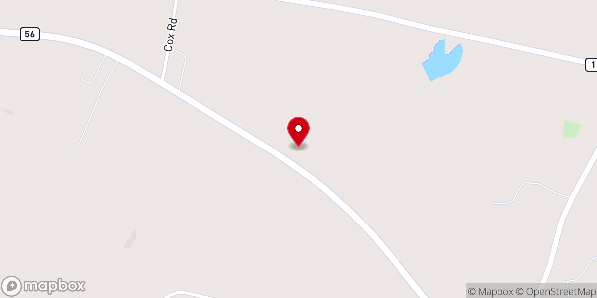 Map showing location of Beech Grove Chapel United Methodist Church