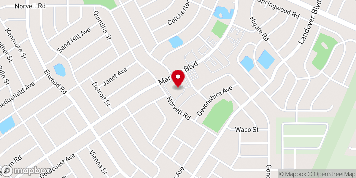 Map showing location of St Vincent De Paul Society Of Saint Frances Cabrini Parish