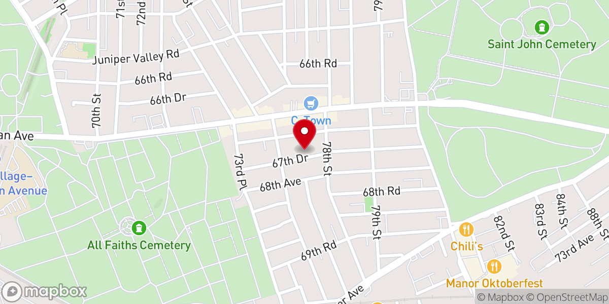 Map showing location of Saints Michael and Gabriel Orthodox Church