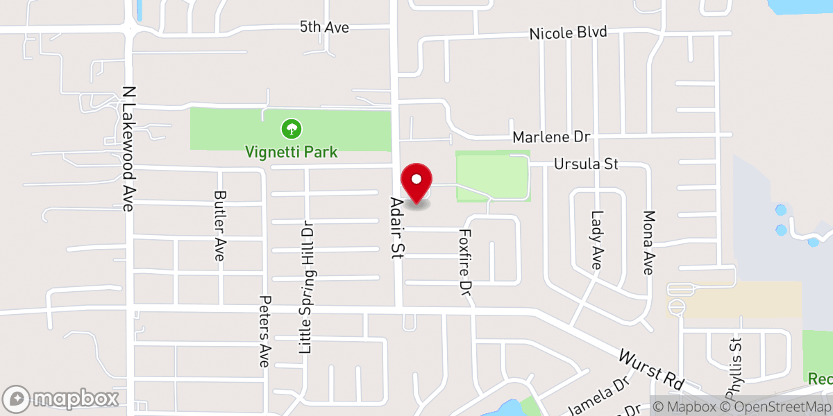 Map showing location of Remnant Church Orlando