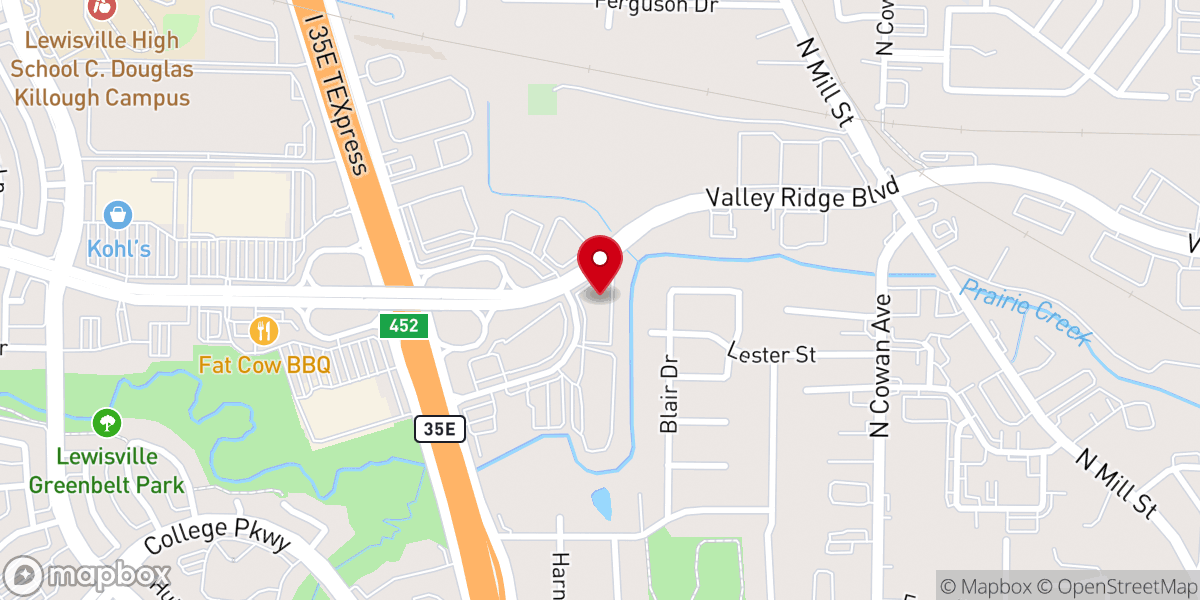 Map showing location of Streams Ministries