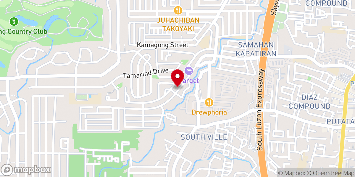 Map showing location of Hope Mission Church