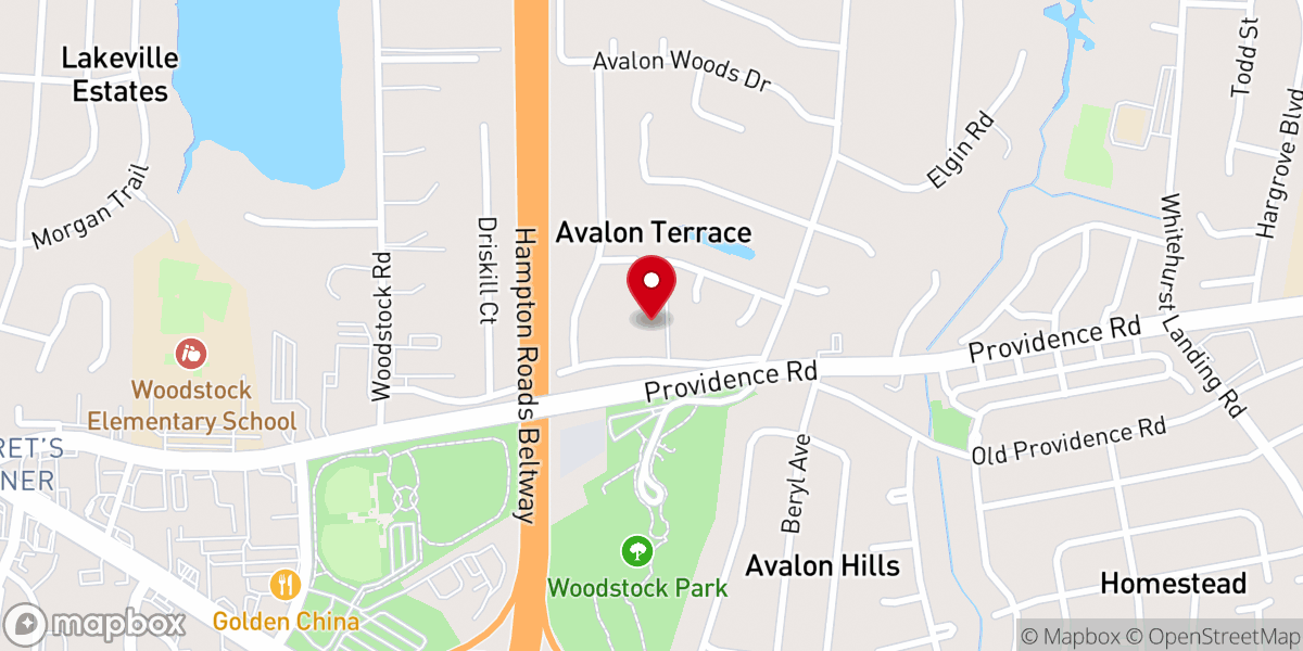 Map showing location of St James Missionary Church