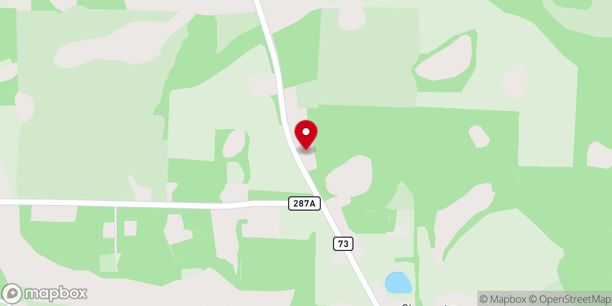 Map showing location of Carr Chapel