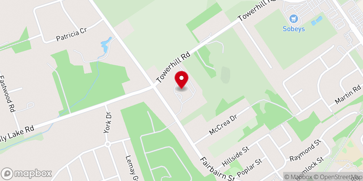 Map showing location of Northview Community Church