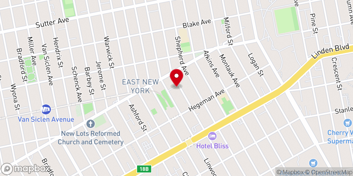 Map showing location of Servidoras St. Elizabeth Ann Seton