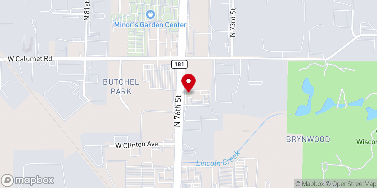 Map showing location of St Matthew C M E