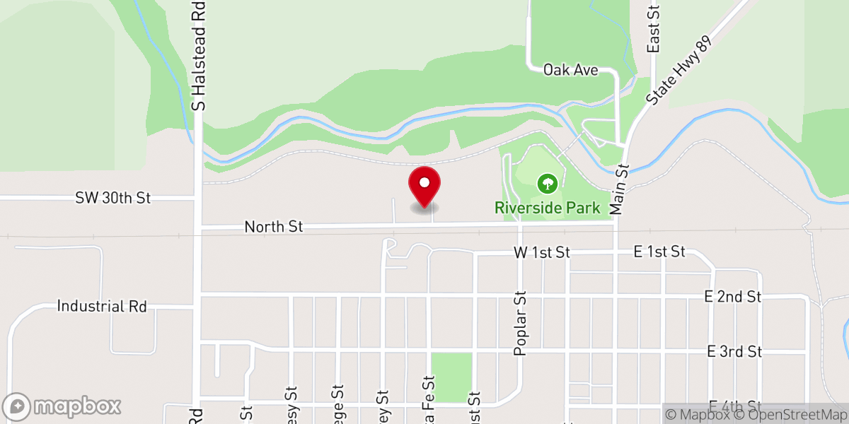 Map showing location of Zone 33 Student Ministry