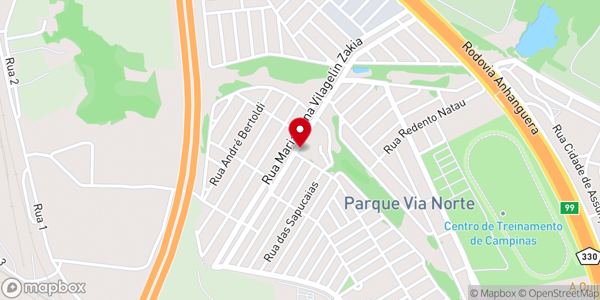 Map showing location of Comunidade Nossa Senhora do Perpétuo Socorro