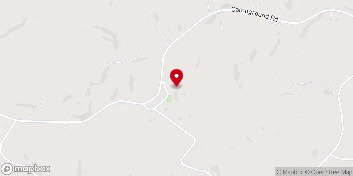 Map showing location of Mount Gilead Church