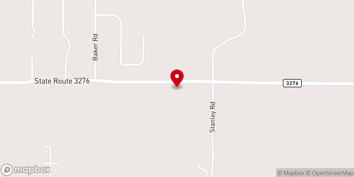 Map showing location of St Matthews Baptist Church