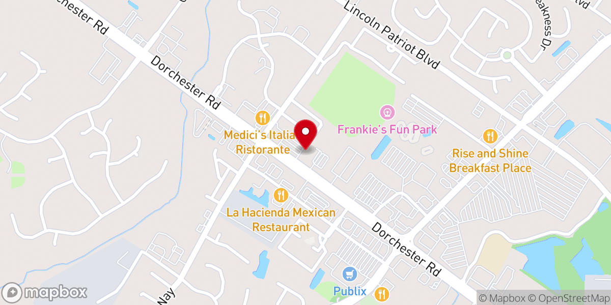 Map showing location of Grace Community Church Of Charleston