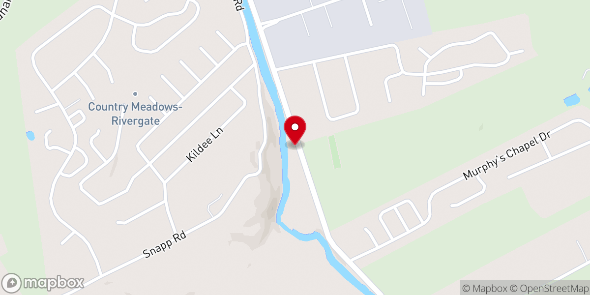 Map showing location of Murphy's Chapel United Methodist Church
