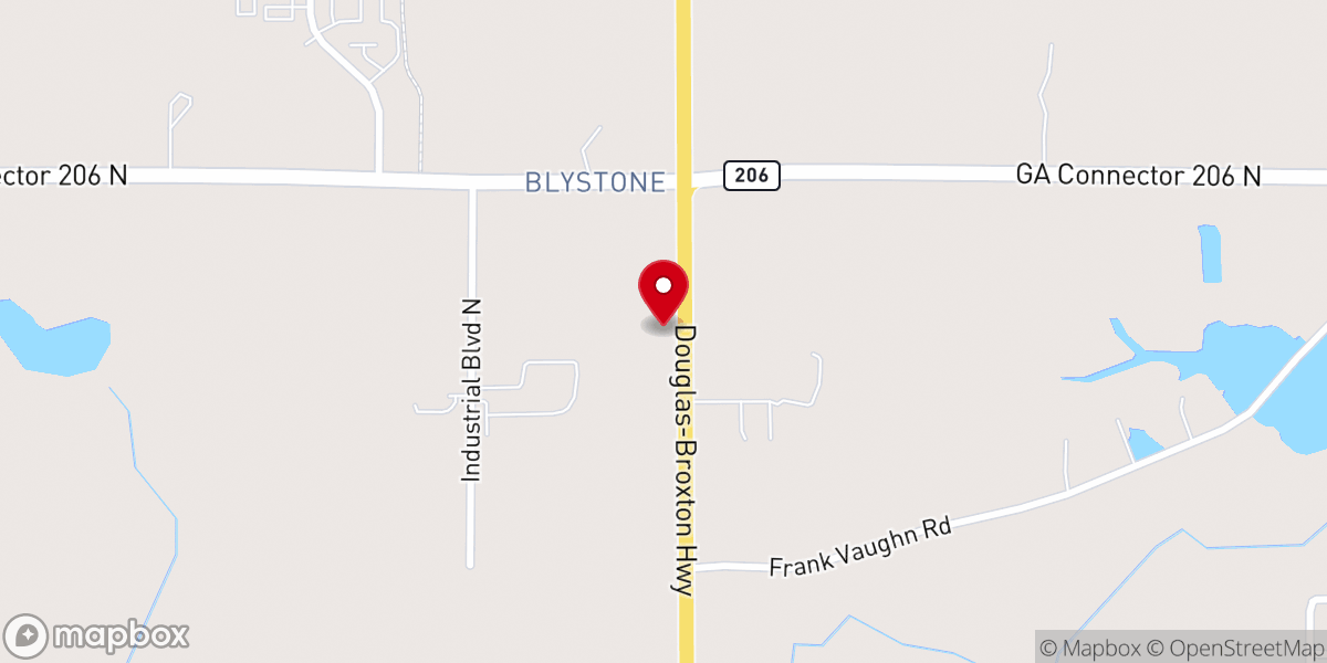 Map showing location of New Beginning Church of God
