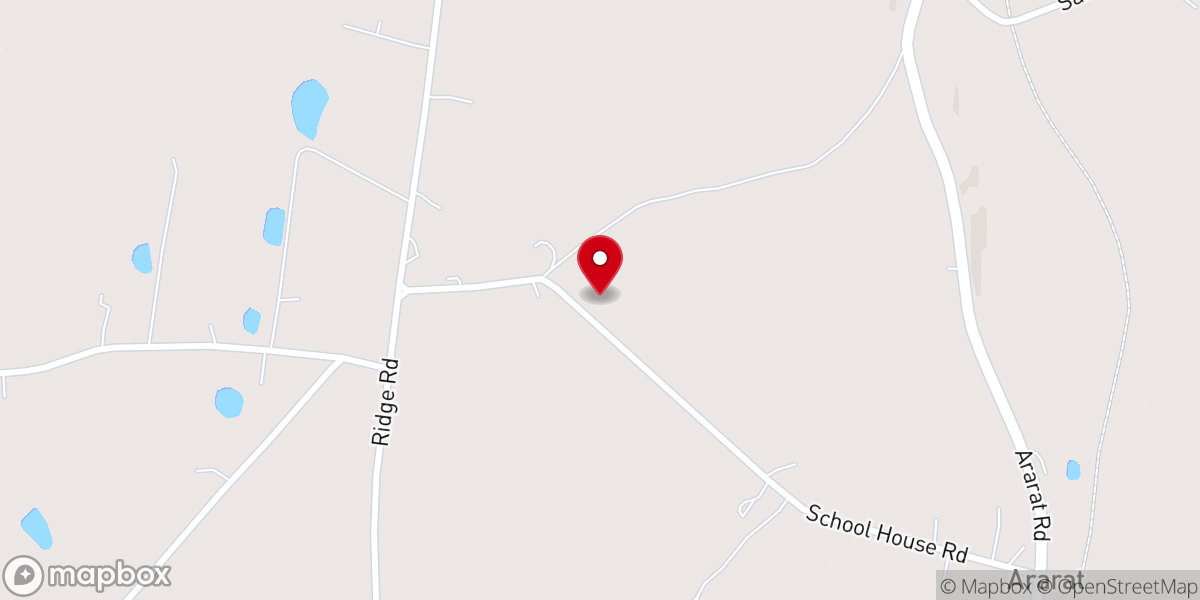 Map showing location of Camp Kesser Shenla Inc