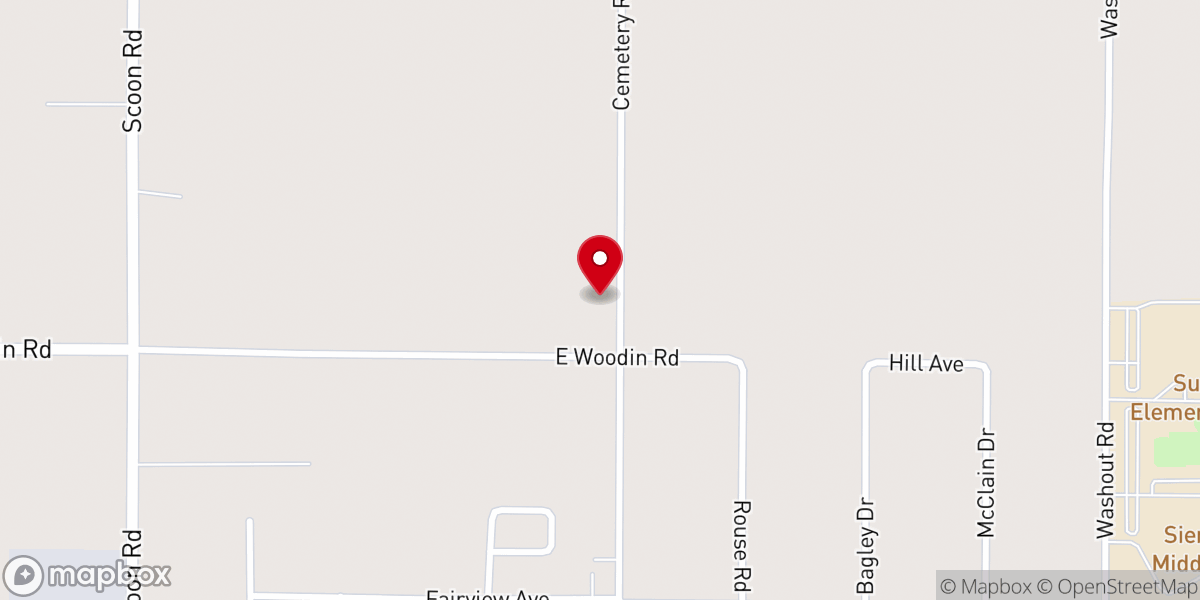 Map showing location of SunWest Growers 509