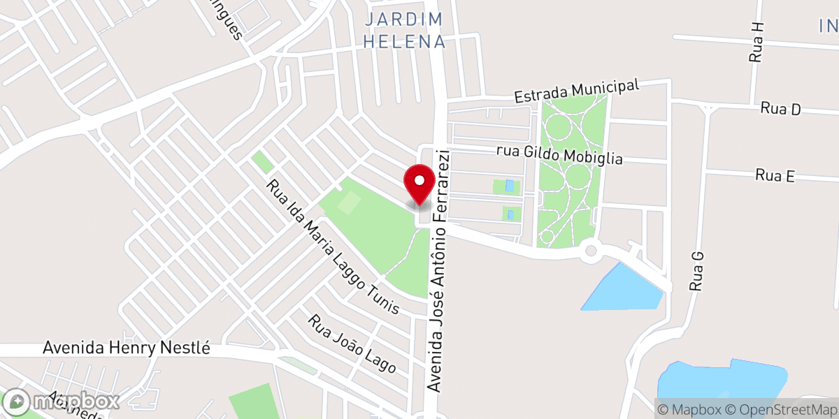 Map showing location of Igreja Espaço Cristão CEELS