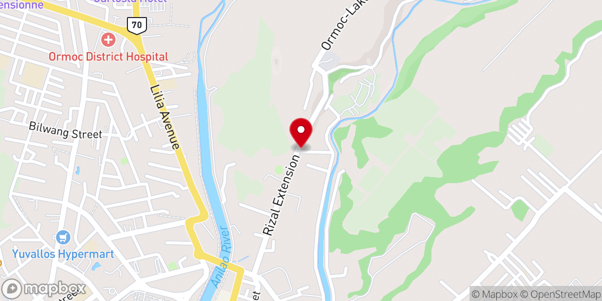 Map showing location of Saint Ignatius De Loyola Chapel