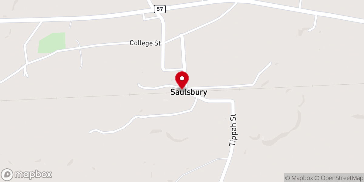 Map showing location of Norfolk Southern