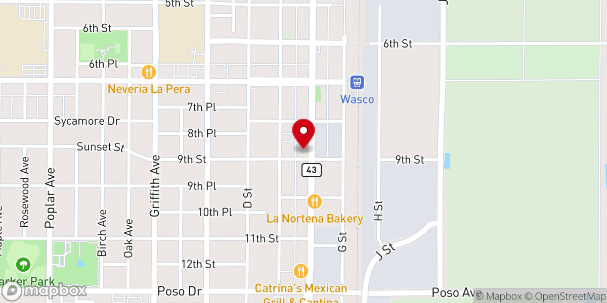 Map showing location of Church of God