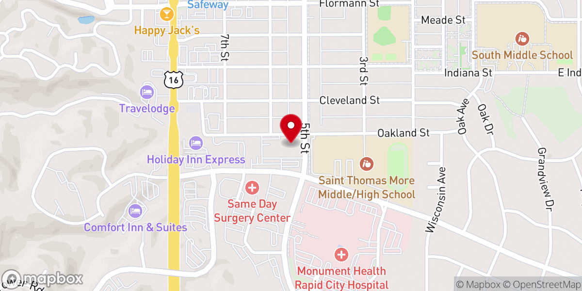 Map showing location of Cathedral of Our Lady of Perpetual Help Church