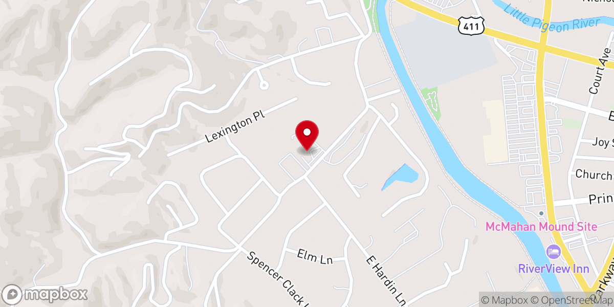 Map showing location of Saint Joseph the Carpenter Episcopal Church