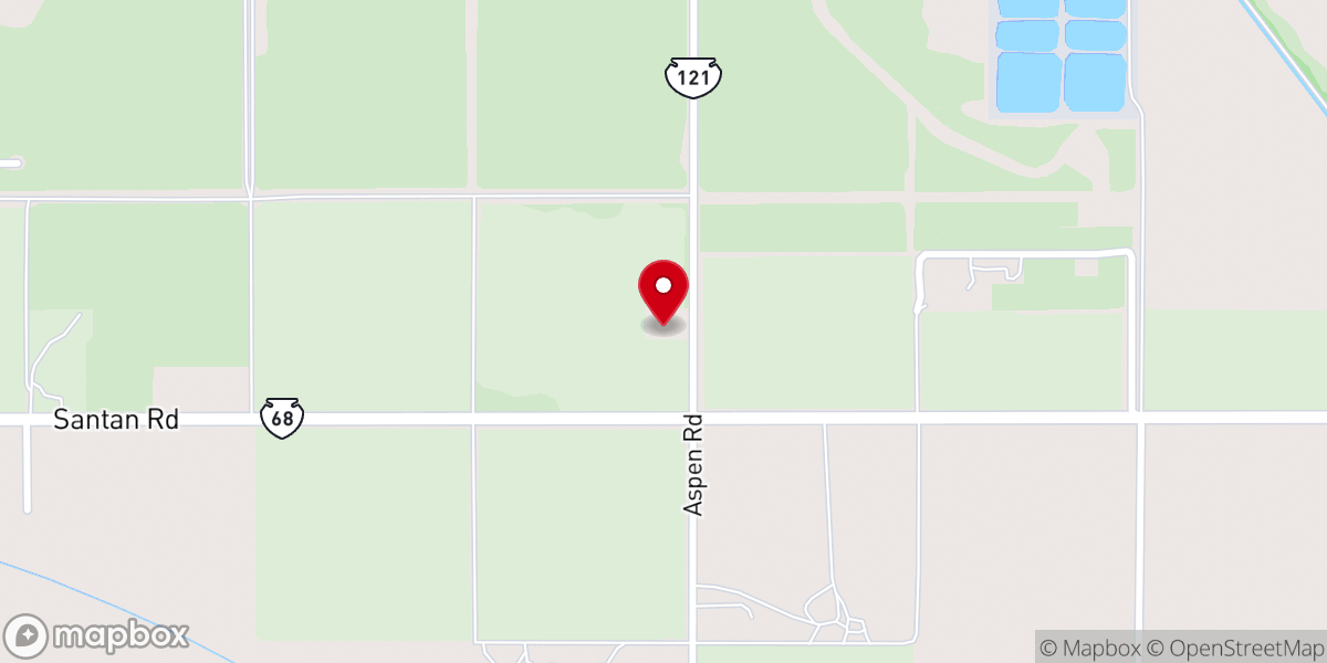 Map showing location of Santan Indian Assembly of God Church