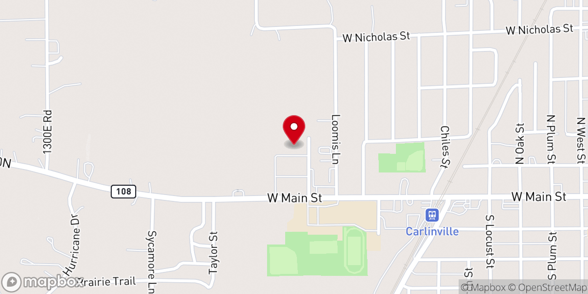 Map showing location of Cross Church