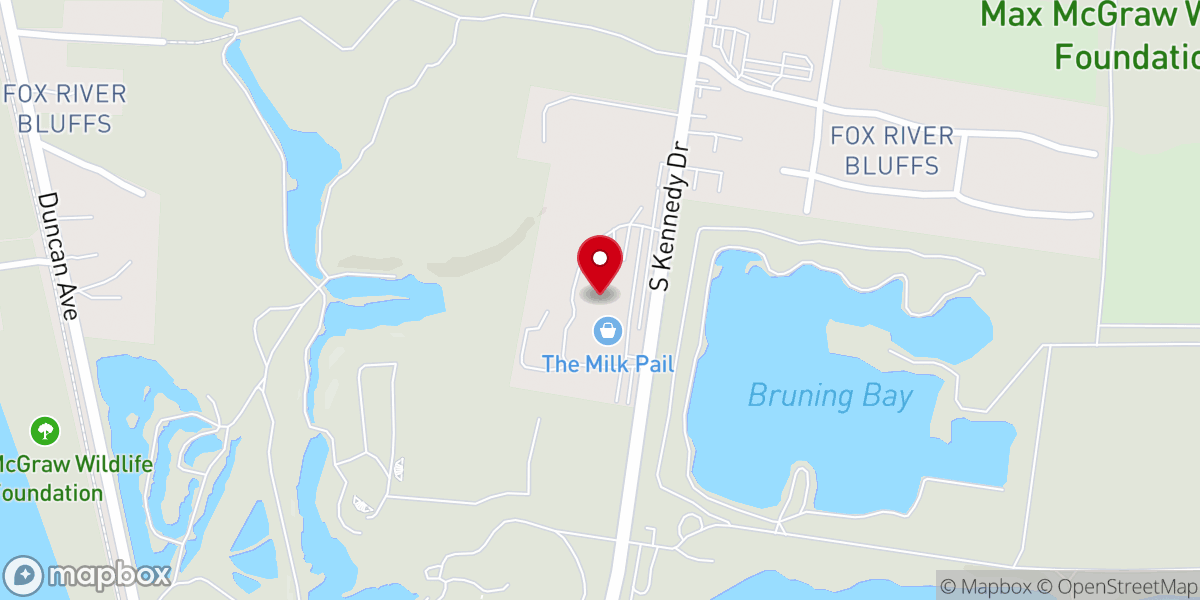 Map showing location of Outreach Fellowship Christian Center