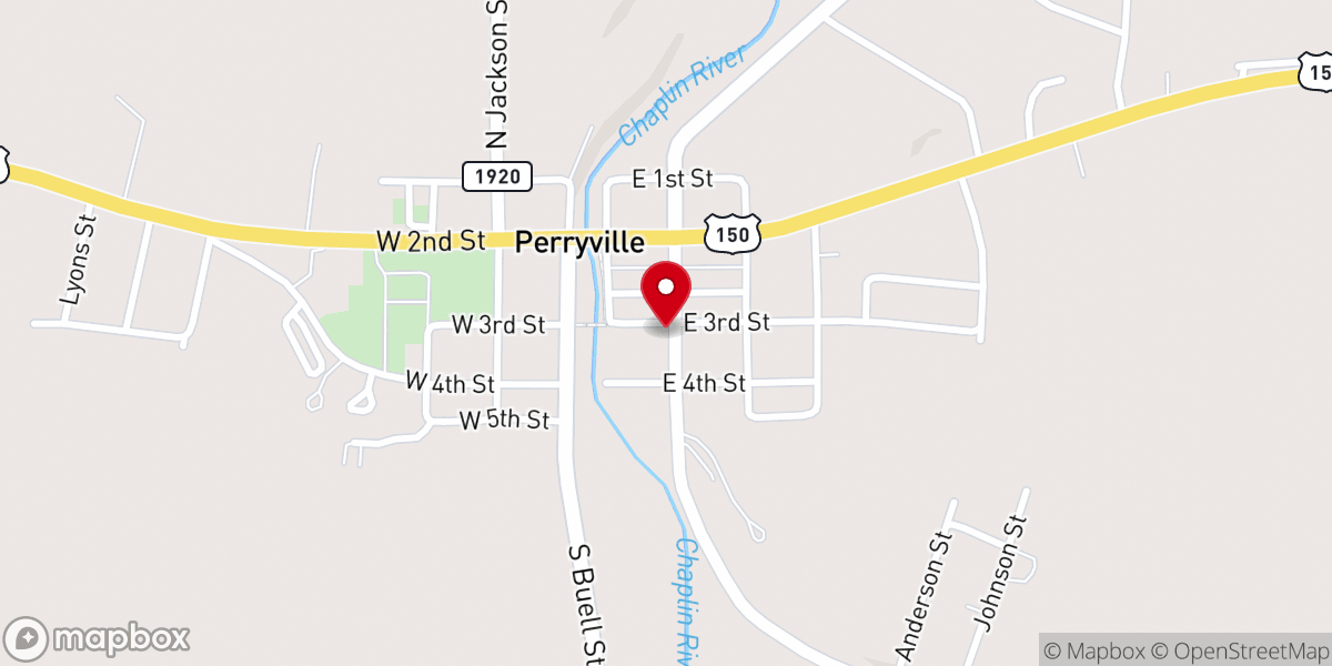 Map showing location of 1828 Perryville Chateau