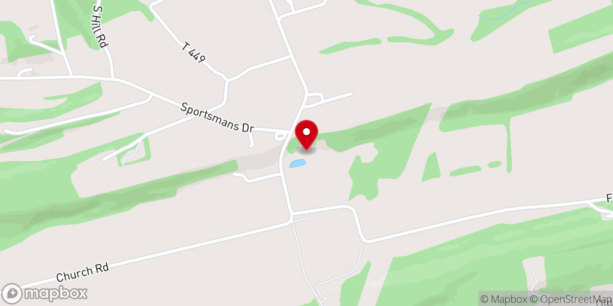 Map showing location of Foxboro Lodge