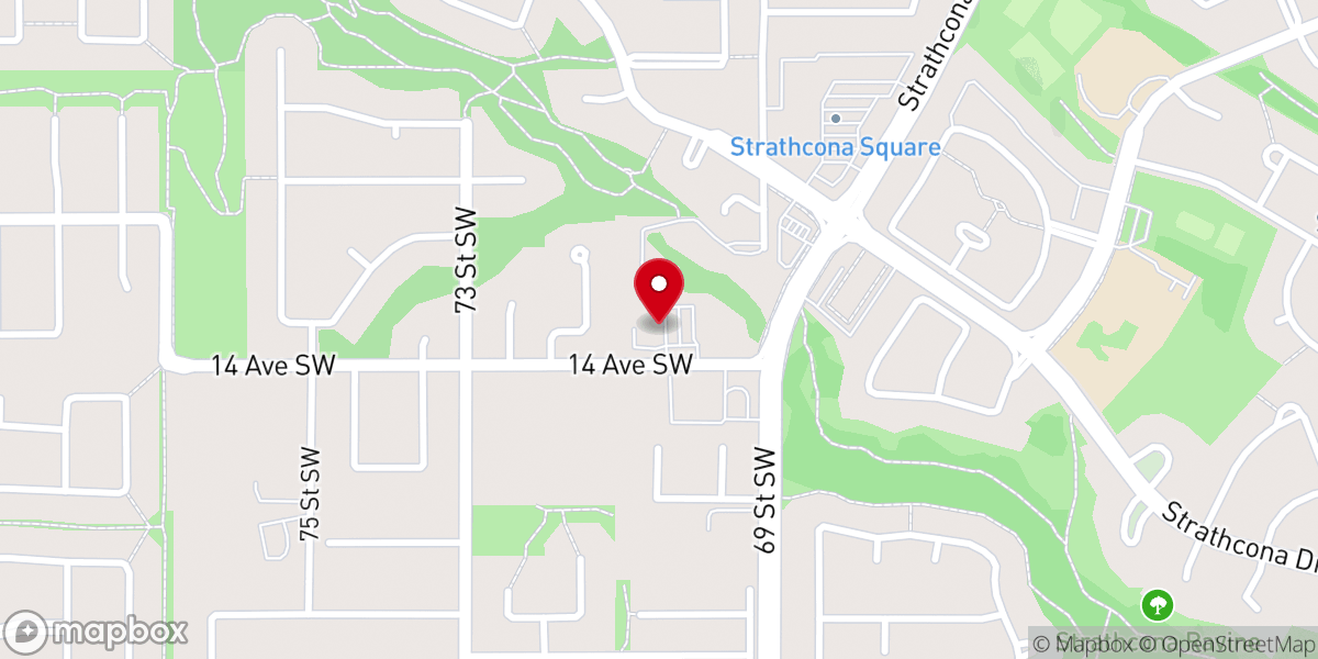Map showing location of First Lutheran Church