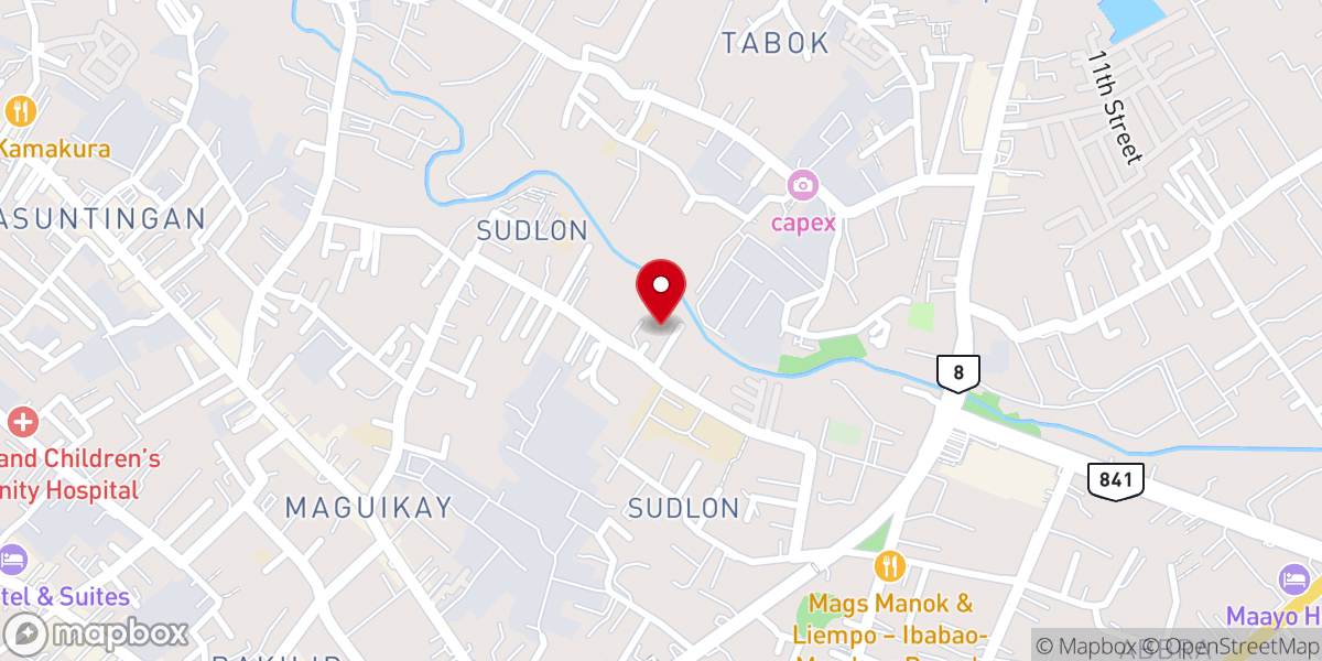 Map showing location of Christian Church in Cebu