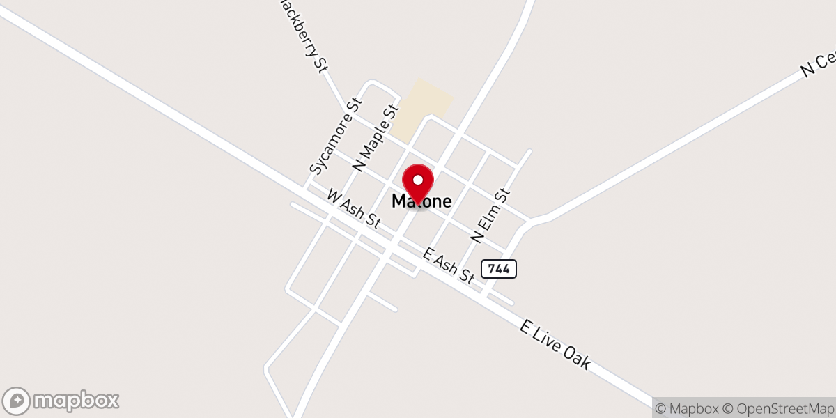 Map showing location of German Settlers in Hill County - Texas State Historical Marker