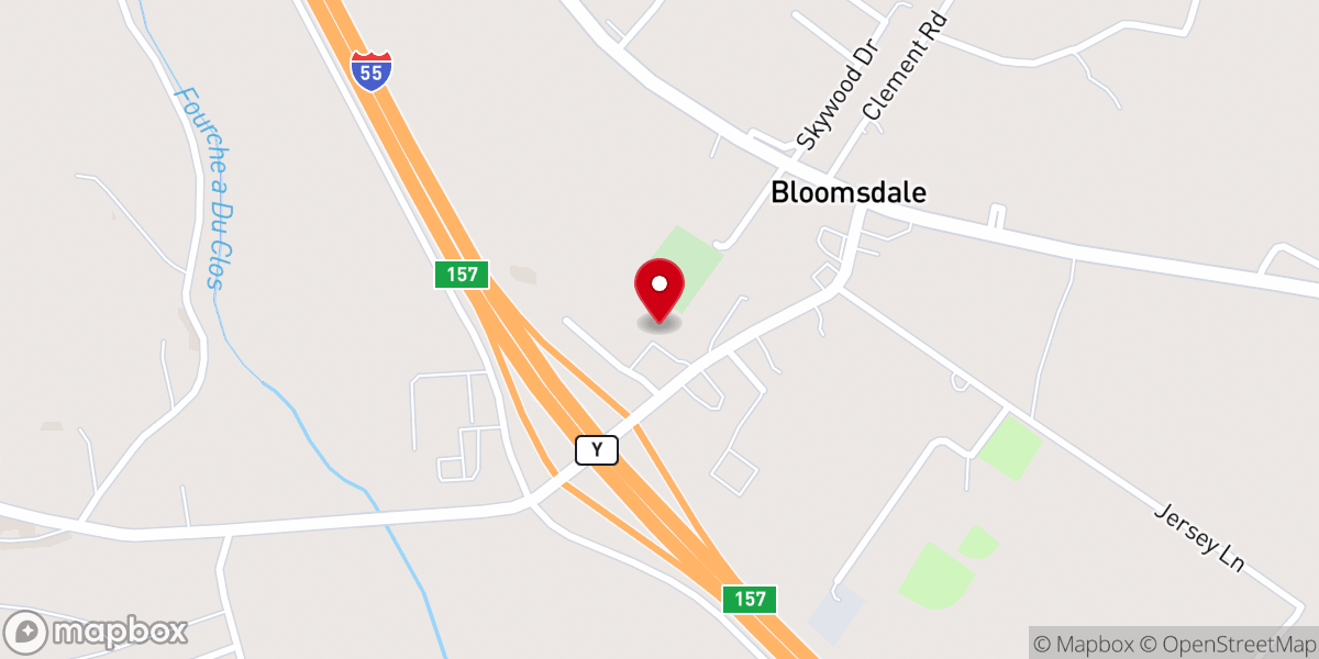 Map showing location of St Agnes Catholic Elementary